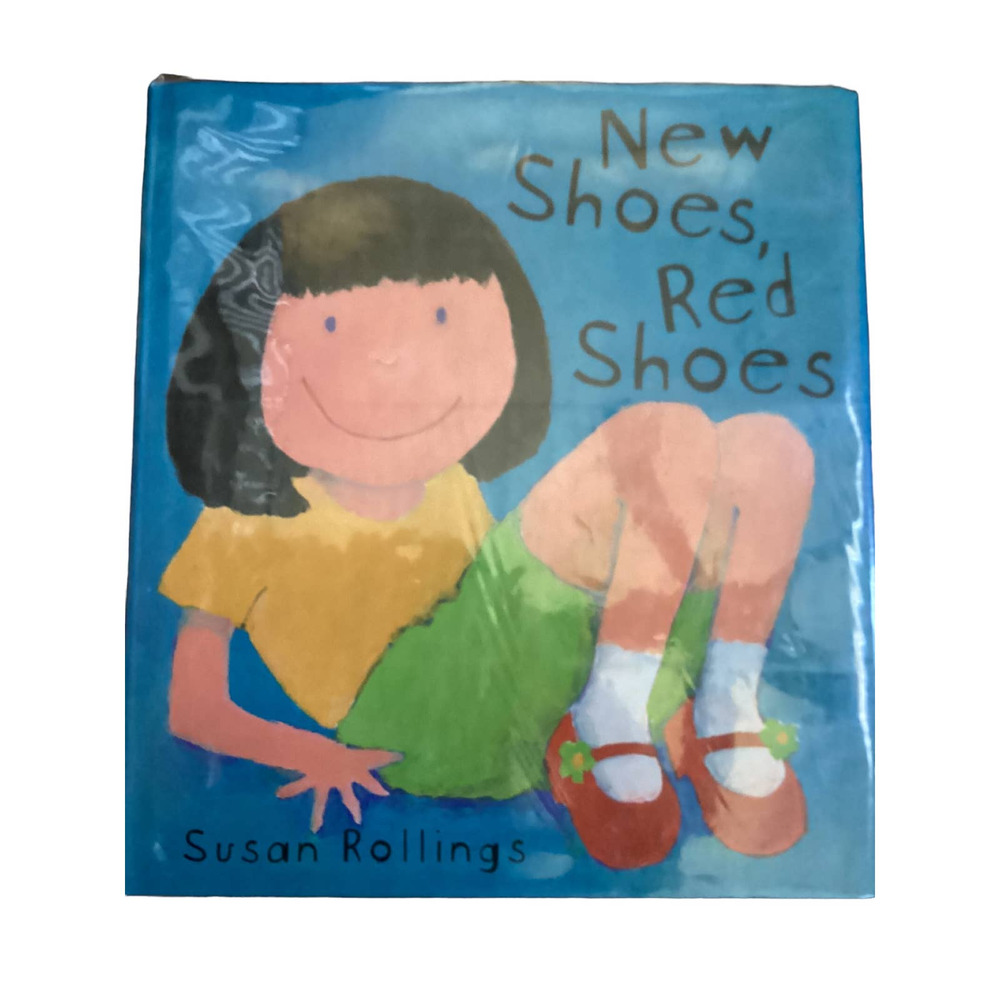 New Shoes Red Shoes  Children's Hardcover With Plastic Cover